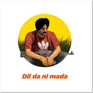 sidhu moosewala dil da ni mada Posters and Art